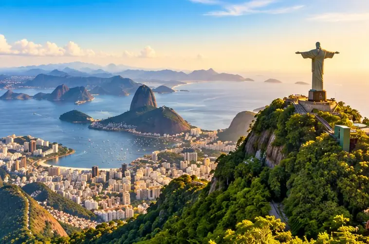 Río de Janeiro con el Cristo Redentor